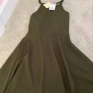 Army green Olivia Rae sundress